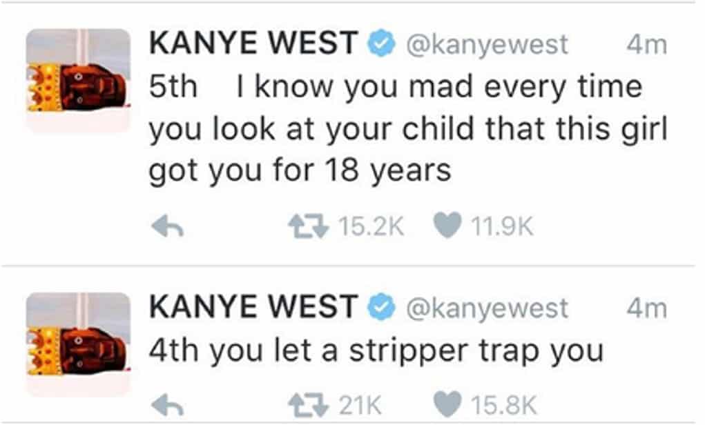 kanye wiz khalifa tweets