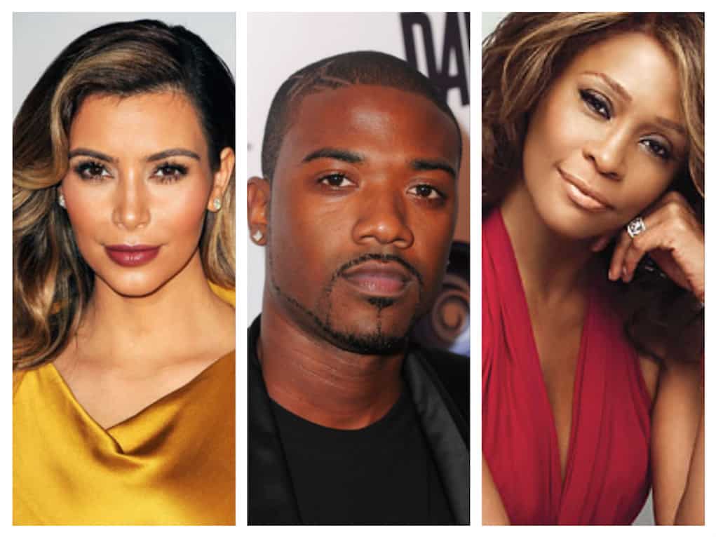 kim kardashian ray j whitney houston