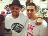 chris brown broke fans black pyramid