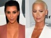 kim kardashian amber rose