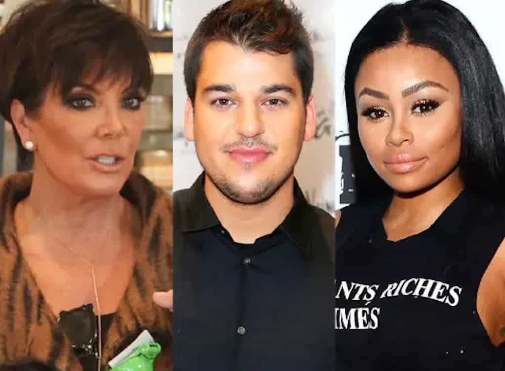 kris jenner blac chyna rob kardashian