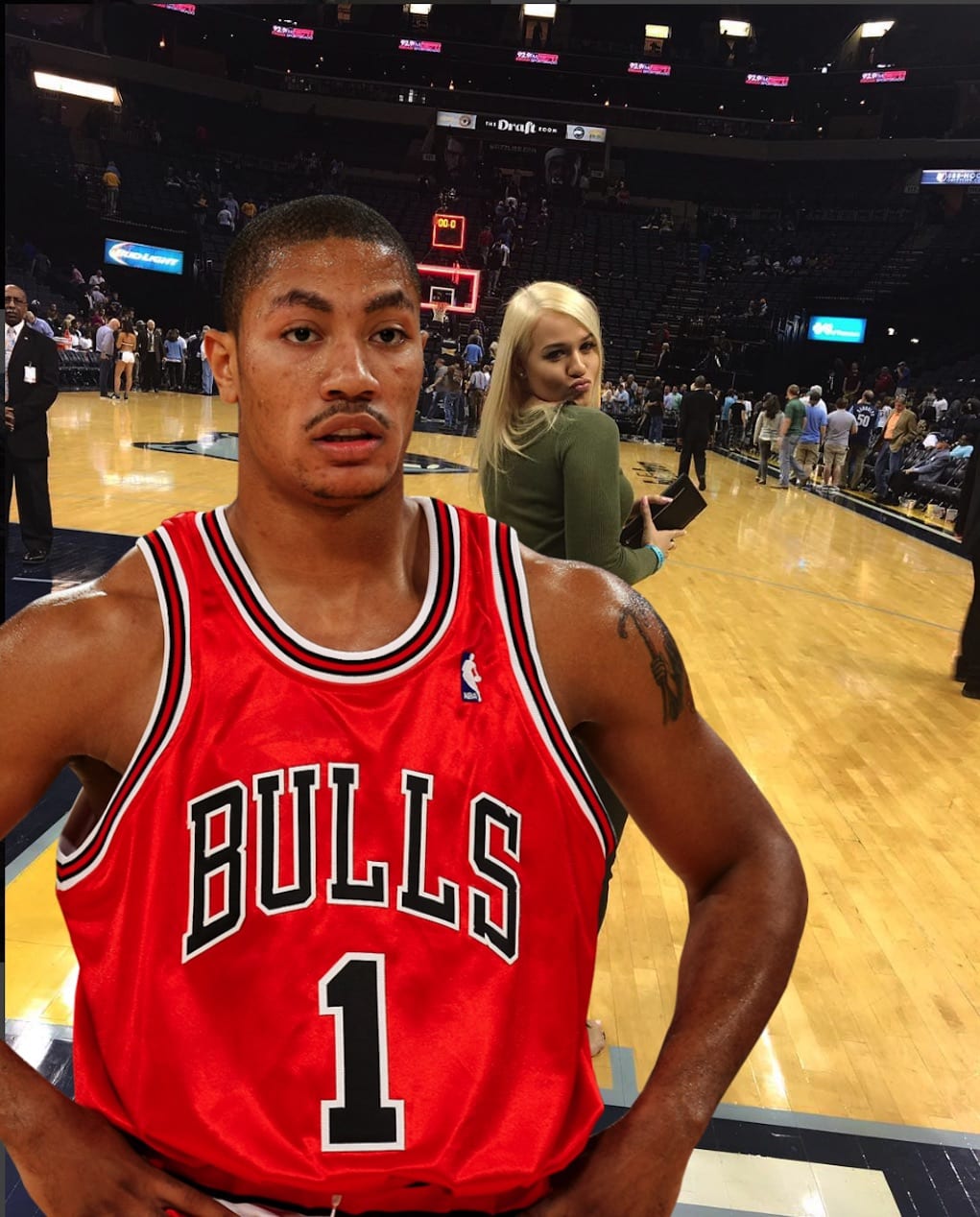 Derrick Rose New Rachel Dolezal