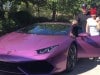 blac chyna rob kardashian Huracan Lamborghini
