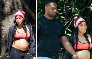 angela simmons pregnant