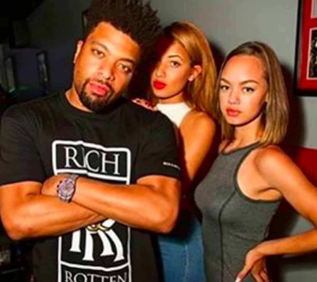 deray davis two girlfriends