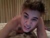 justin bieber throws gum fans