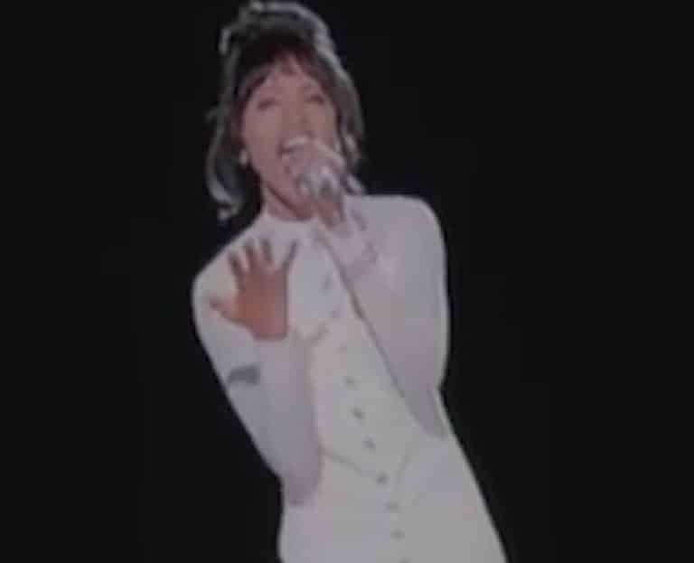 Whitney Houston Hologram Canned