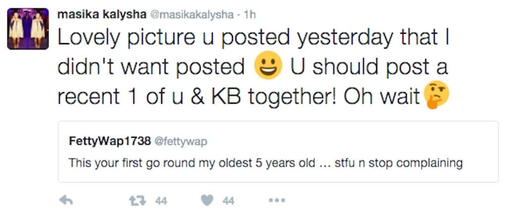 masika kalysha fetty wap fight 2