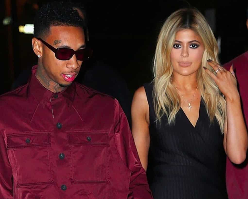 tyga kylie restraining order