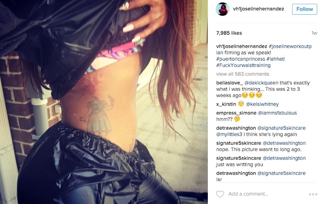 joseline hernandez not pregnant