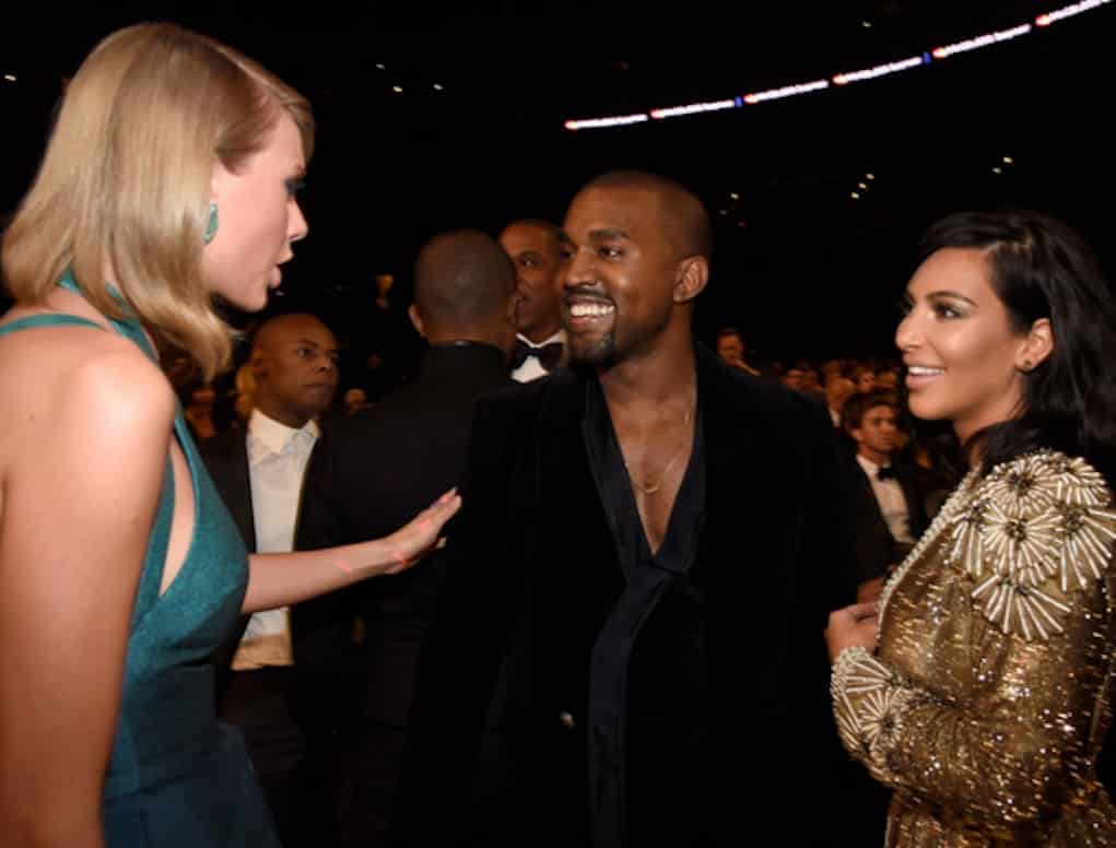 taylor swift lied kanye west kim kardashian famous