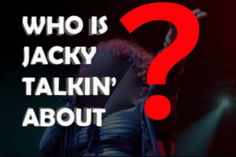 Who’s Jacky Talking About? – July 11, 2016