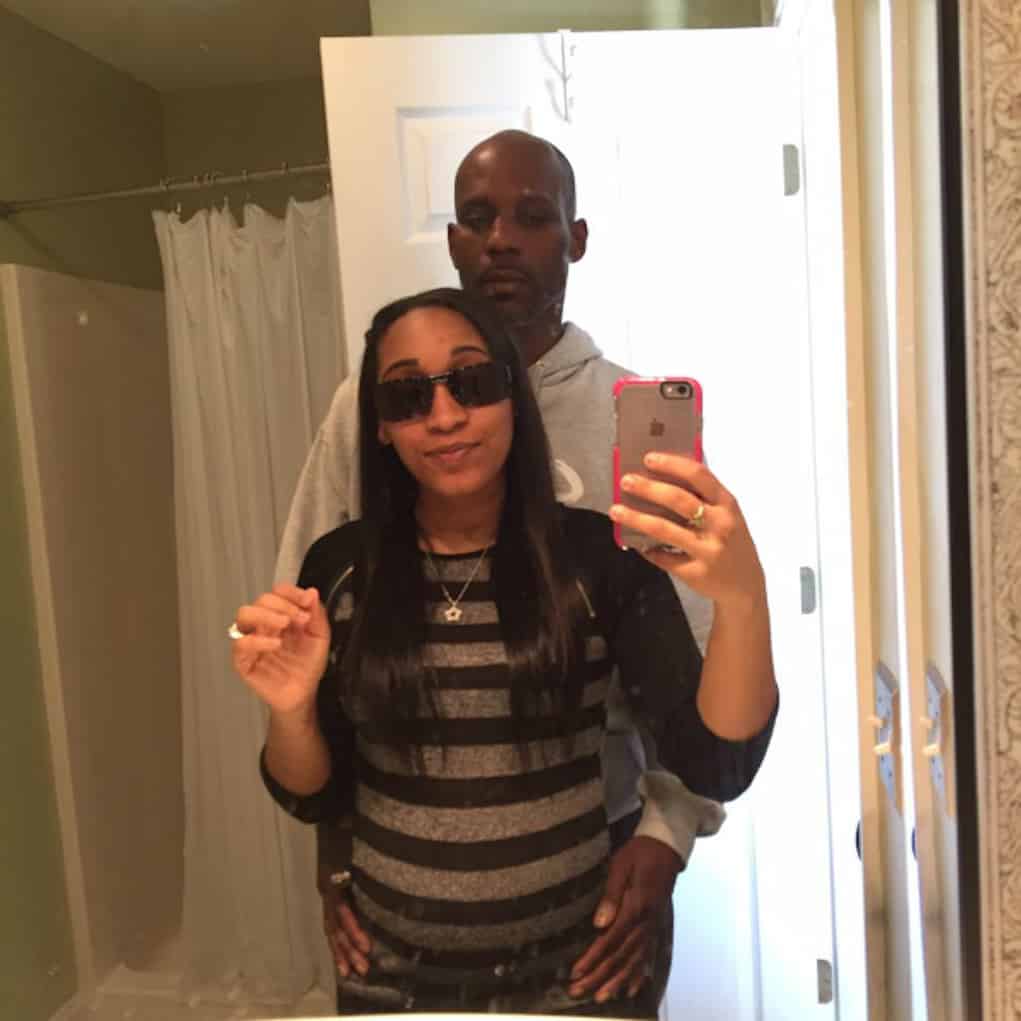 dmx girlfriend gave birth baby