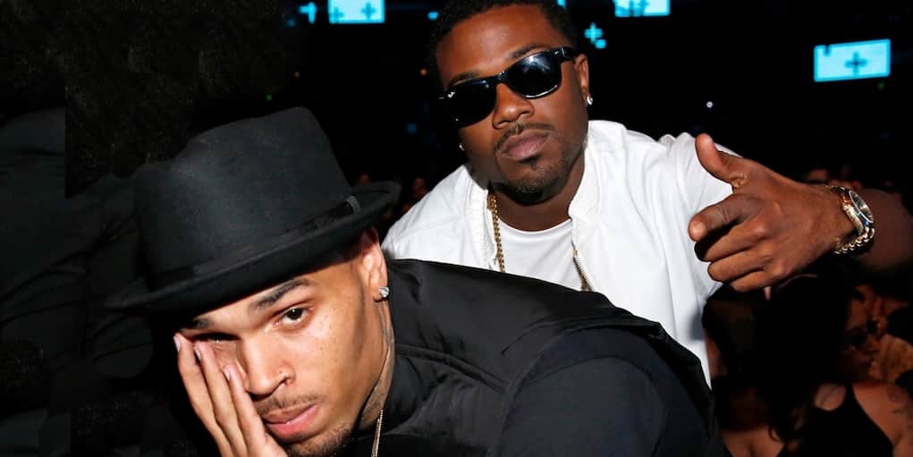 ray j chris brown stand off