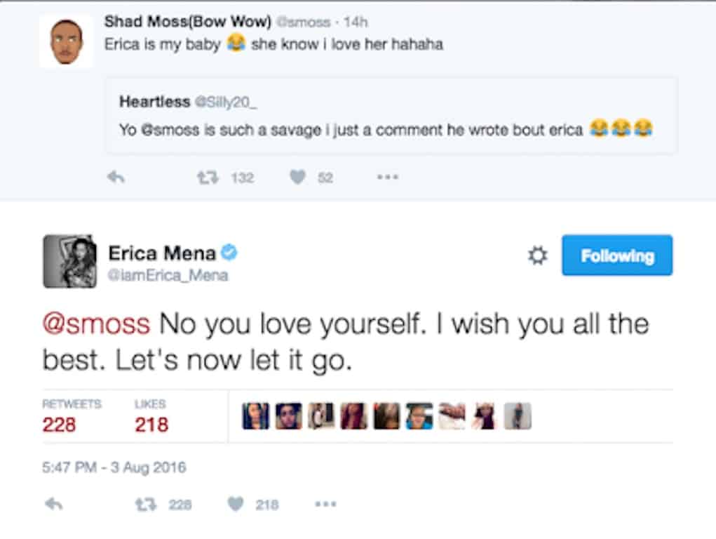 shad moss erica mena