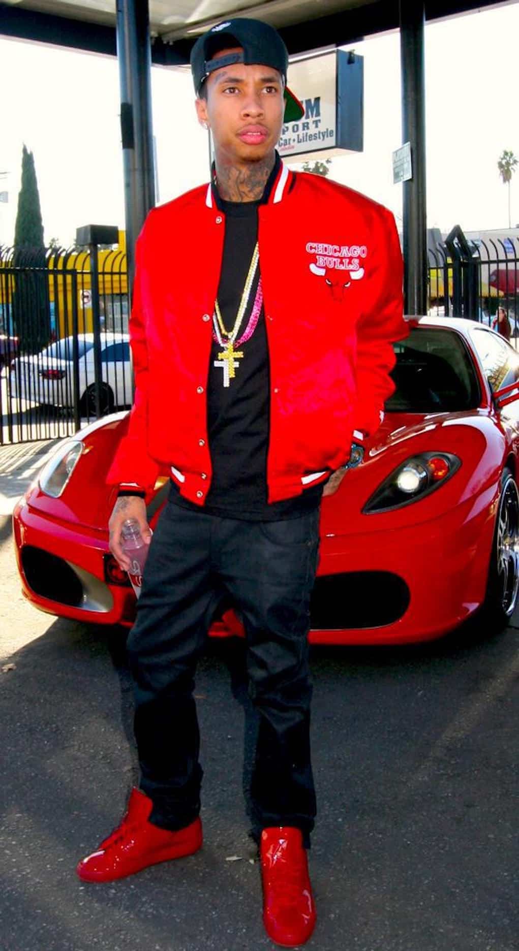 tyga ferrari repo'd