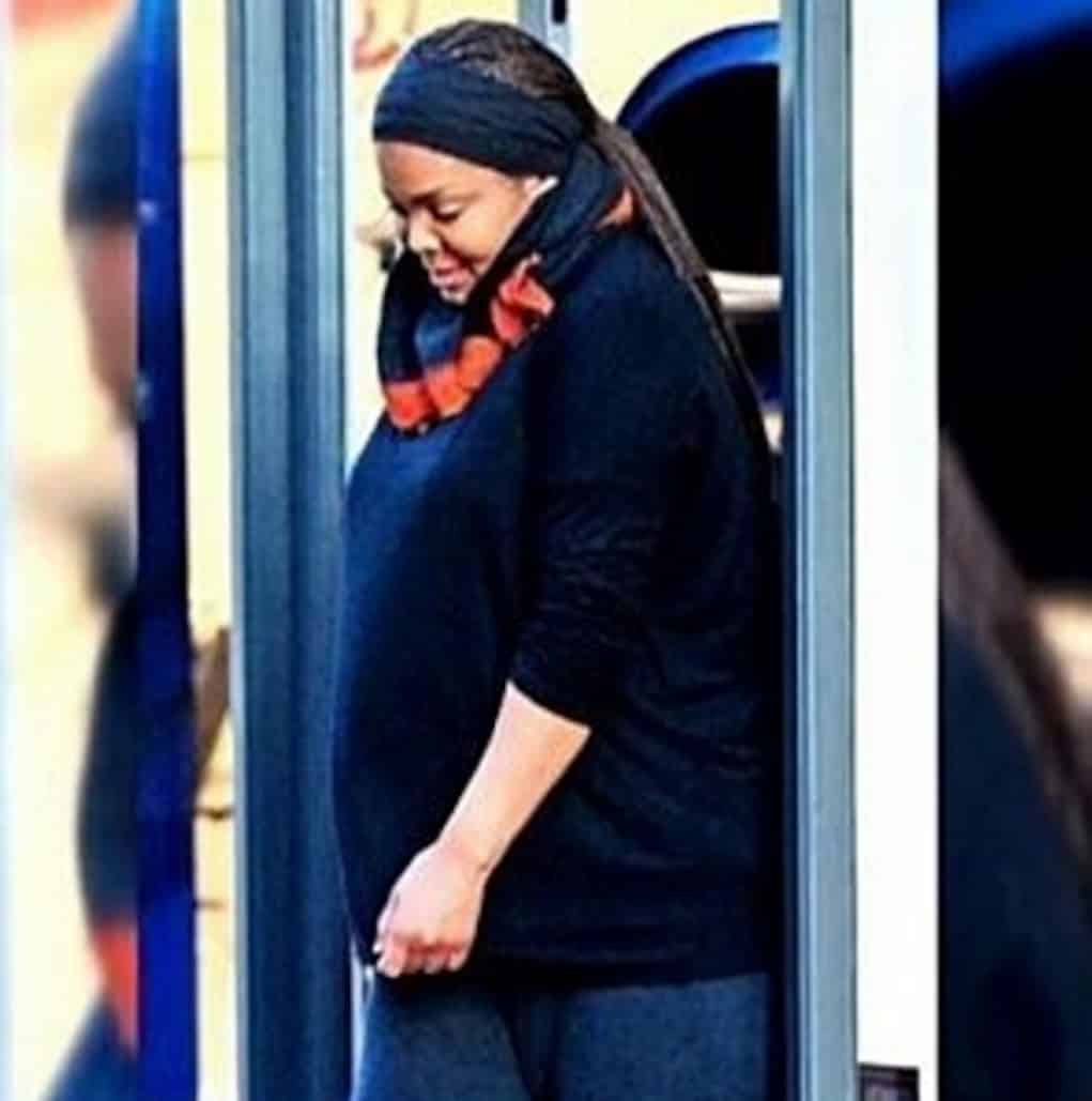 janet jackson pregnant picture