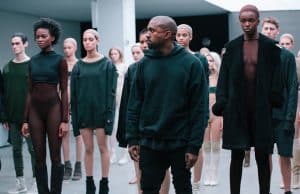 kanye west yeezy season 4 multiracial women