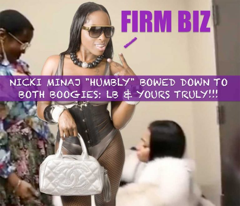 FOXY BROWN ROCKS THA BELLS ON NICKI MINAJ!!!