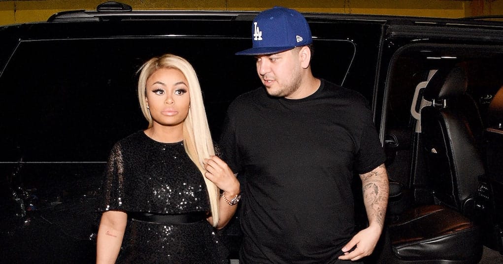 blac chyna rob kardashian fake relatio