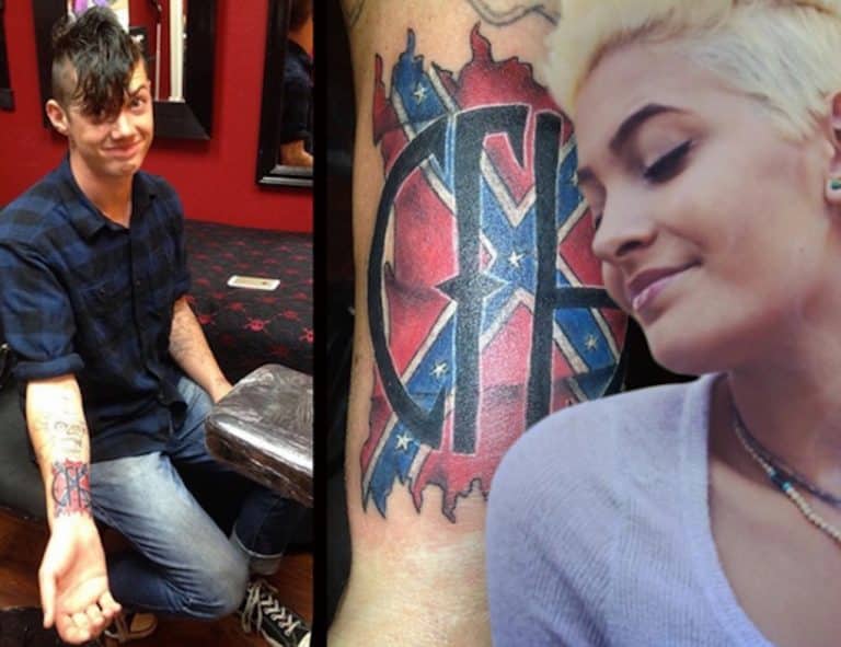 Paris Jackson’s Boyfriend Has a Change of Heart Over Racist Tattoo