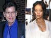 charlie sheen rihanna bitch