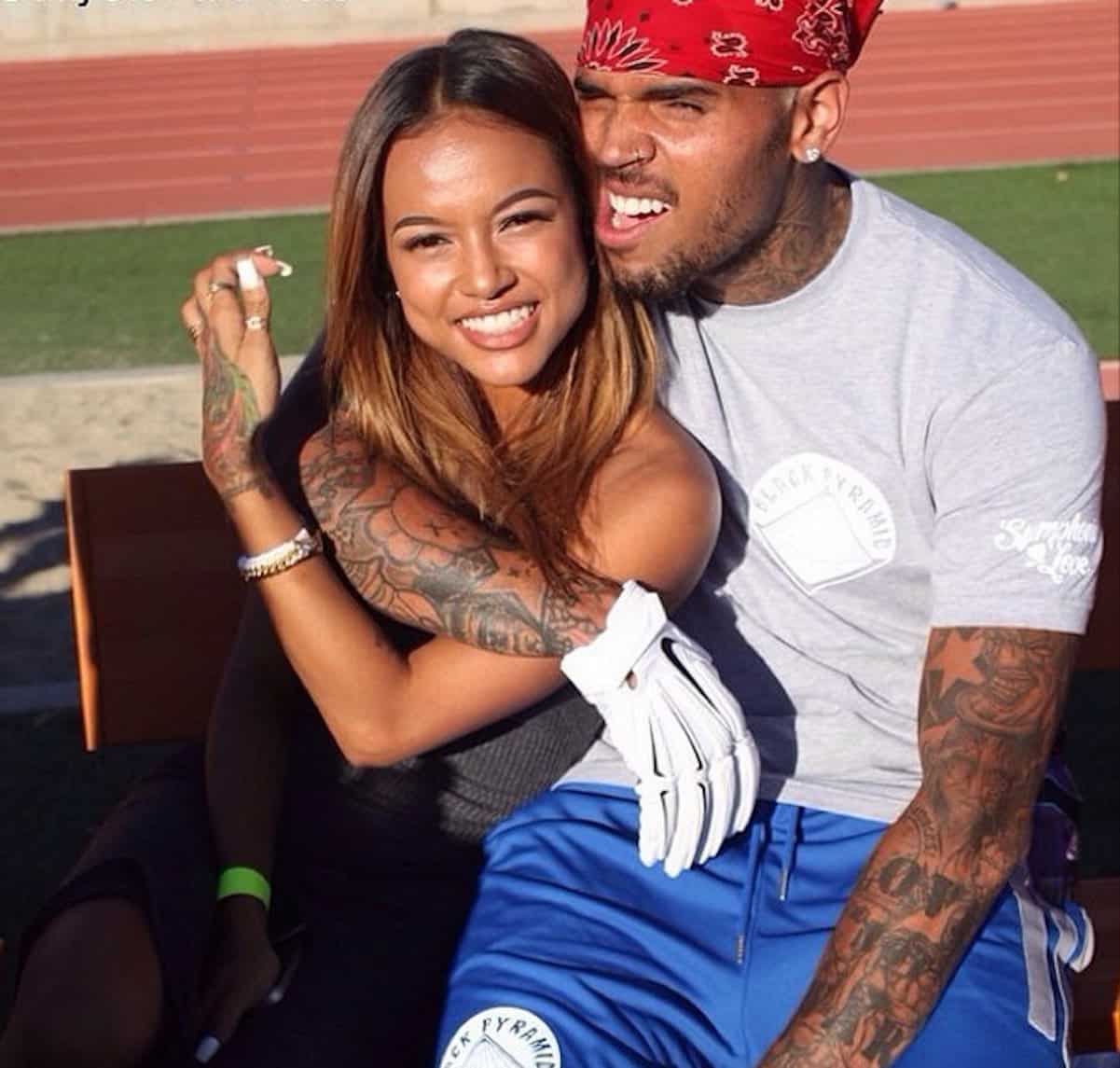 chris brown karrueche restraining order