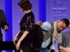 cuba gooding jr lifts co-star skirt