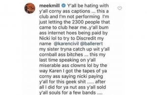 Meek Mill vs Karen Civil Baller Alert