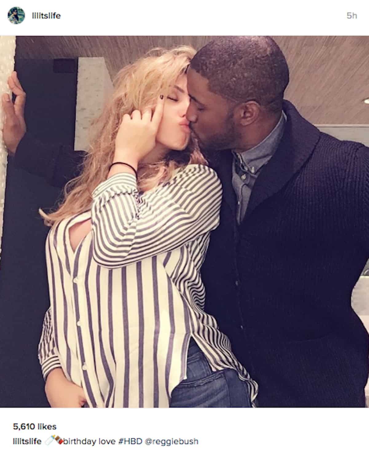 reggie bush wife lilit pregnant