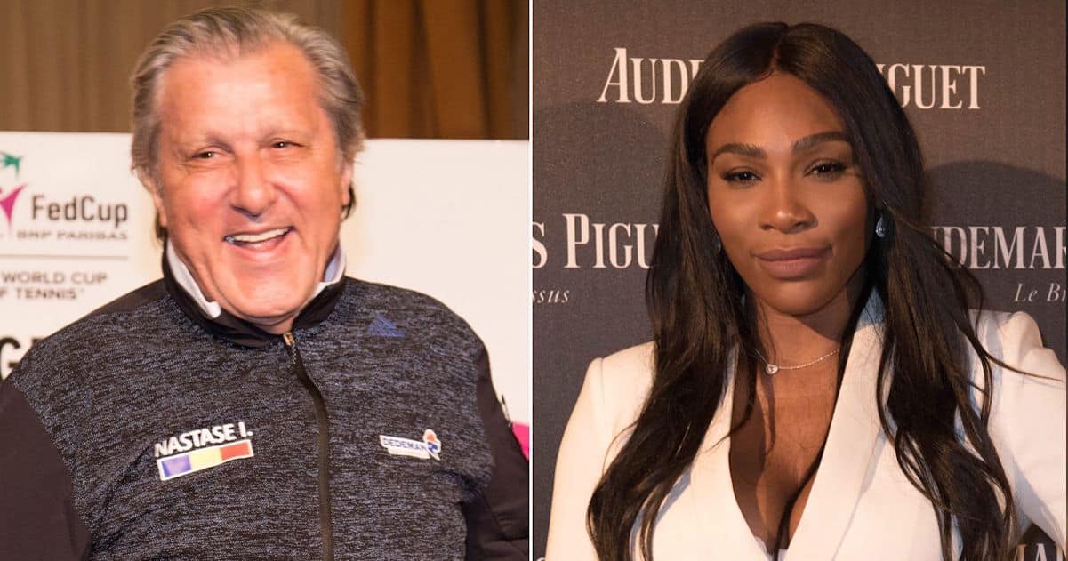 Ilie Nastase serena williams racist unborn baby