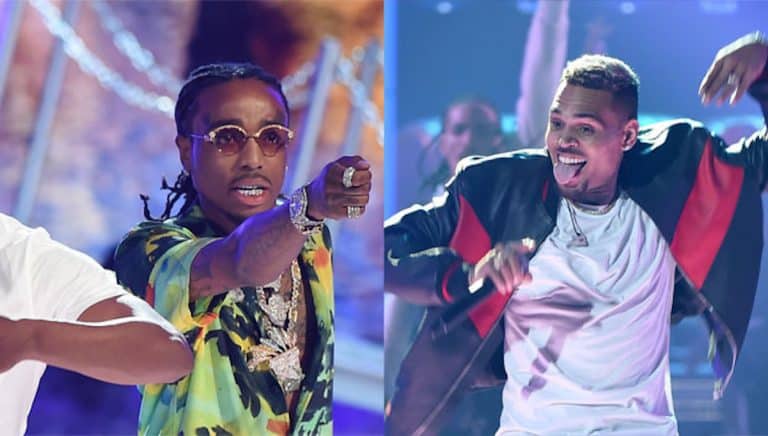 Migos & Chris Brown’s Crew Throw Down After BET Awards!