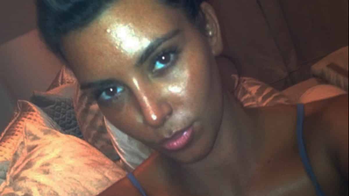 kim kardashian black face