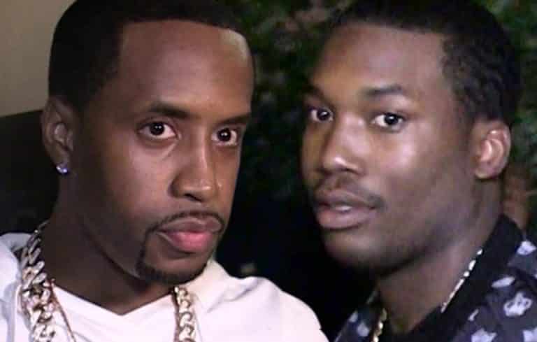 Meek Mill’s Goons Jump Safaree