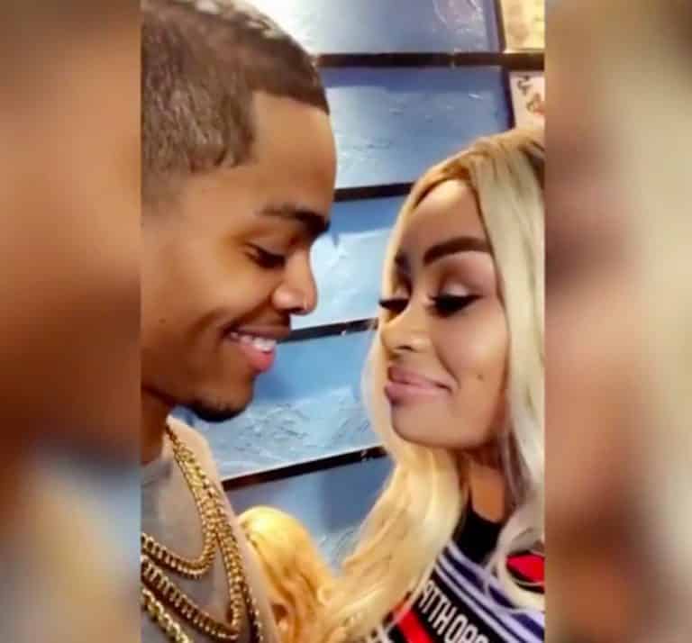 Blac Chyna’s New Boo & Crew Get Her Name Tatted