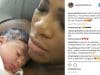 serena williams baby picture