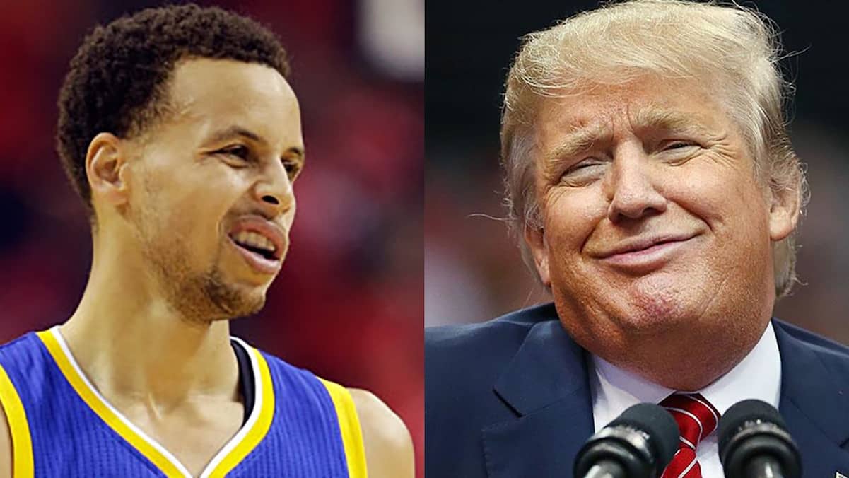 steph curry donald trump white house
