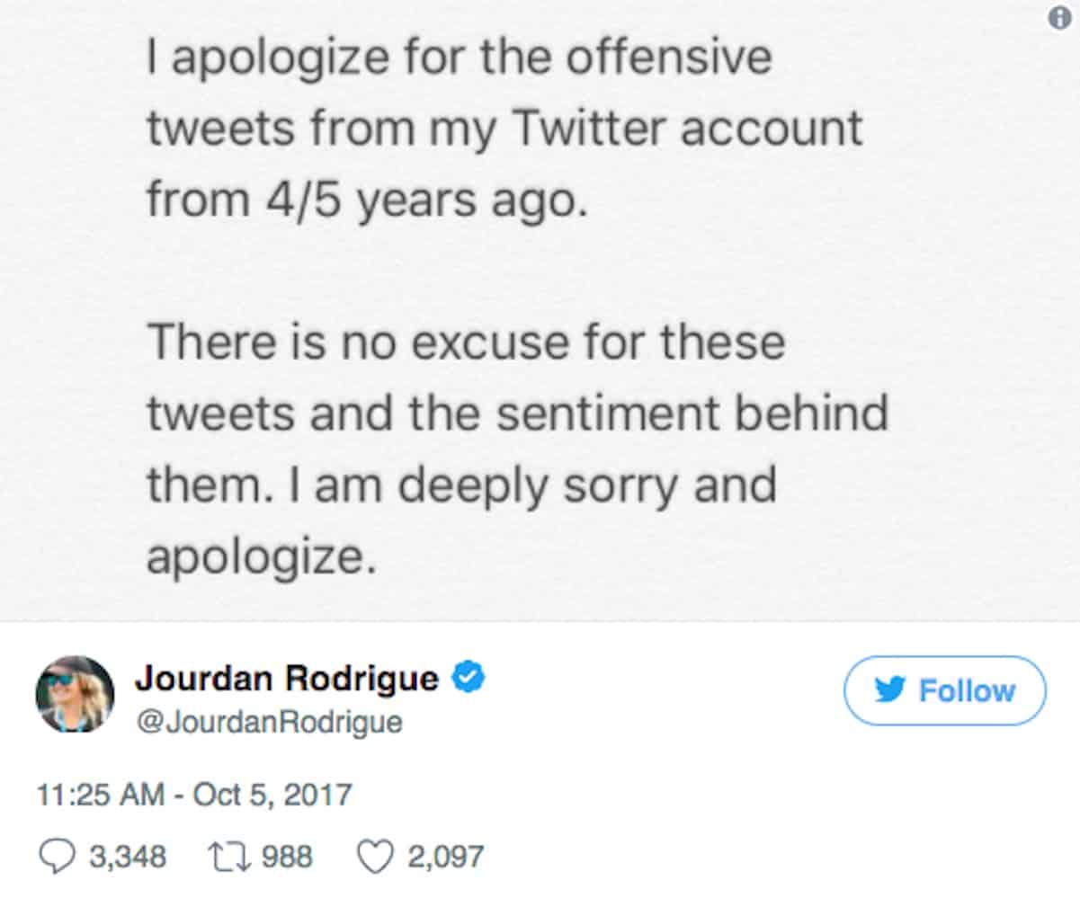 jourdan rodrigue cam newton racist tweet 2