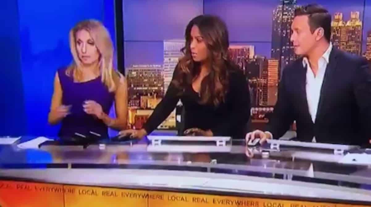 black news anchor racist