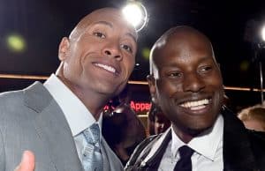 the rock tyrese feud
