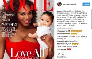 serena daughter olympia vogue