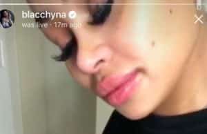 blac chyna crying instagram live