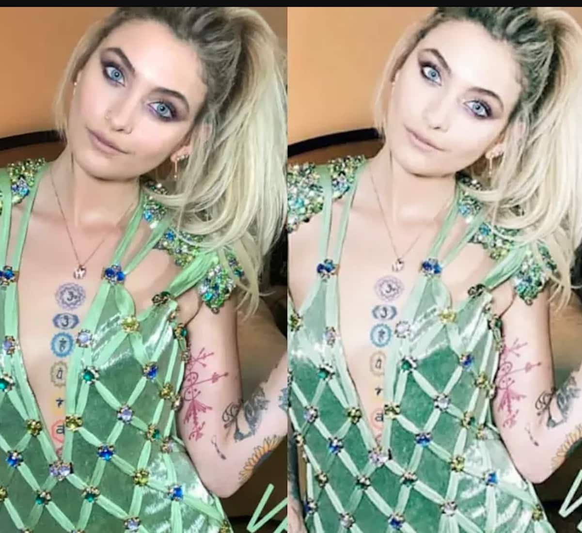 paris jackson skin lighten