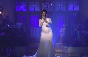 cardi b pregnant snl