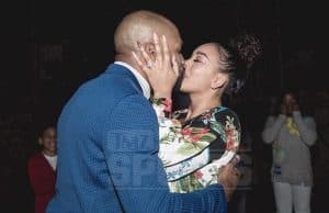 derrick fisher gloria govan engaged