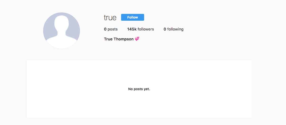 khloe true instagram account