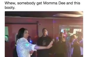 momma dee fake butt