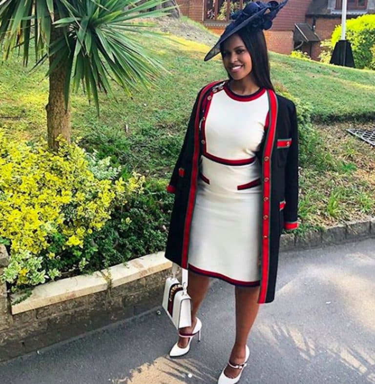 Idris Elba Defends His Fiancée’s Gucci Outfit at the Royal Wedding