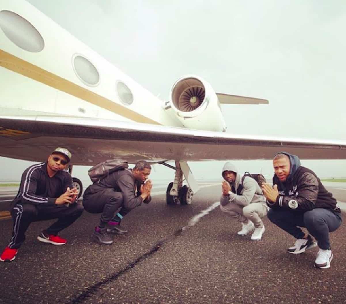 kevin hart private jet