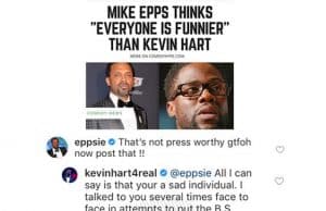 mike epps kevin hart beef